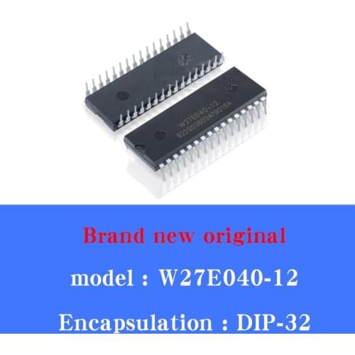 5/PCS Lot W27E040-12 W27E040 brand new original in-line DIP-40 imported dual-rank memory chip IC