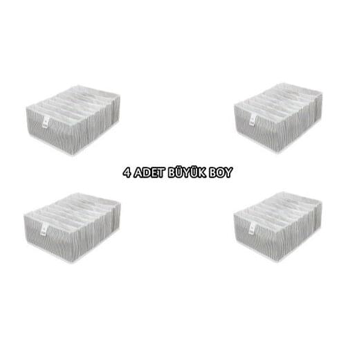 8 cavity Accordion In Drawer Organizer Big size (4 Pcs)