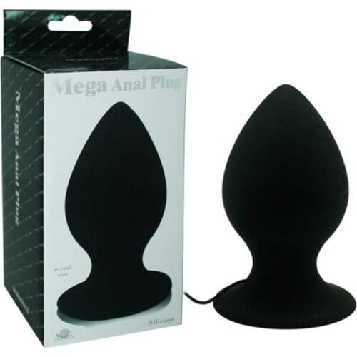 10pcs/lot XXL Size 5.1x2.8 inch Huge Anal Plug Vibrator Super Big Size Unisex Butt Plug Anal Massager Sex Toys for Women Men