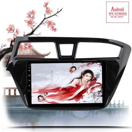 Android 10.0 Octa Core 6GB RAM Car Radio Stereo For Hyundai I20 2014-2019 Left Hand Driving GPS Navigation DVD Multimedia Player