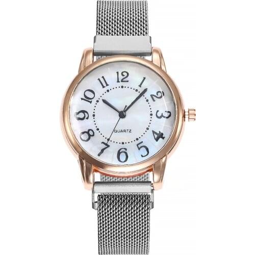 Top Leather Quartz Watch Lady Watches Women Luxury Antique Stylish Round Dress Watch Relogio Feminino Montre Femme Wristwatch