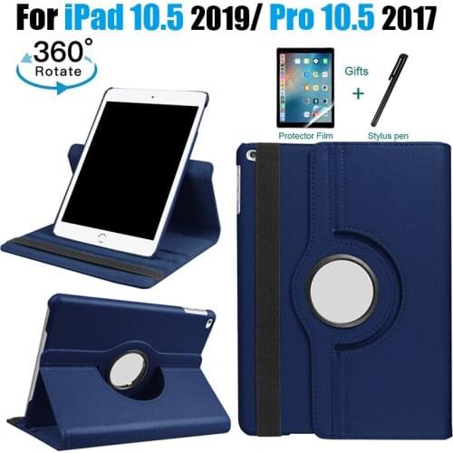 Case For iPad Air 3rd Gen 10.5 2019 Tablet Cover,360 Rotating Bracket Flip Stand Pu Leather For iPad 10.5"A2123 A2153 A2152 Case