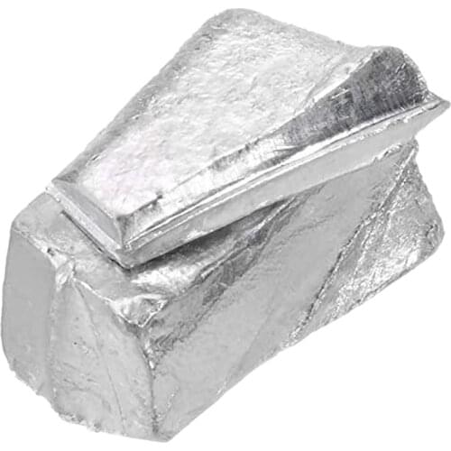 20G 99.995% High Purity Pure Indium in Metal Bar Blocks Ingots Sample 150 Degree Melting Point for Lab Experiments