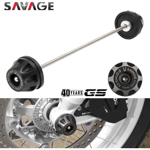 For BMW R1200GS LC/ Adventure R1250GS R1200RT R1250RT 2013-2022 Front Wheel Fork Axle Crash Slider Protector R 1200 1250 GS ADV