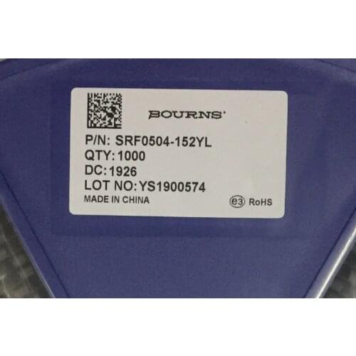 SRF0504-152Y Chip common mode filter inductor BOURNS 5*4.8*4.8 3.6UH 1500R 1