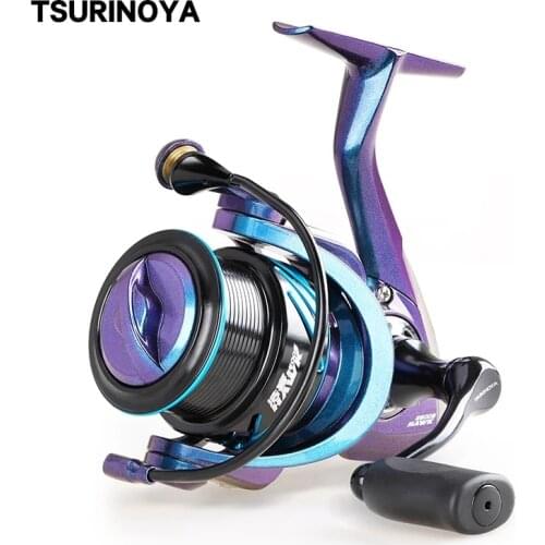 TSURINOYA Shallow Spool Spinning Reel HAWK 2000S 2500S 3000S 5.2:1 7kg Drag Long Casting Fishing Wheel Pike Bass Profession Reel