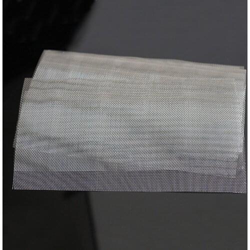 Glue Panels Mesh Repairing Mouldings Stainless Steel Fix Front Car Bumper Universal Grille Net
