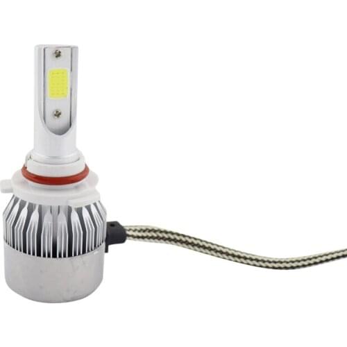 9005 LED Headlight Bulbs Kit C6 High Beam COB 6000K Fit for Ford Fiesta 11-13 Acura ILX TSX MDX TL Honda Toyota Camry Corolla