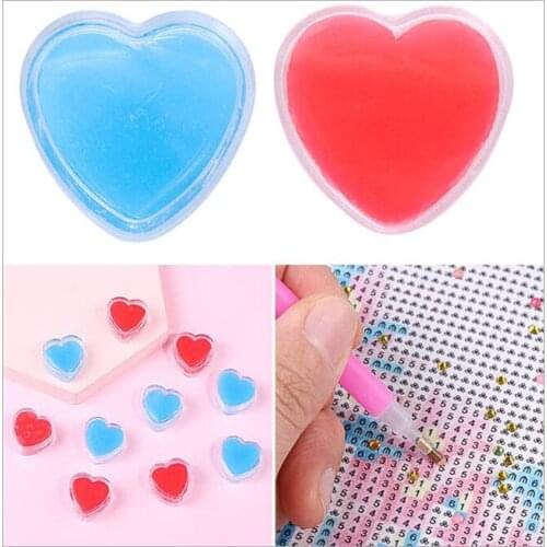 Sticky Wax for Diamond Painting Kit DIY Diamond Embroidery Glue Wax with Box Point Sticking Drill Mud 5D Painting Crafts Tools