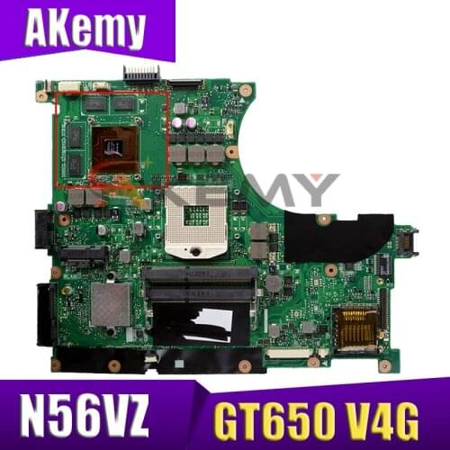 N56VZ Laptop motherboard for ASUS N56VM N56VB N56VZ N56VJ N56V original mainboard GT650 V4G test OK