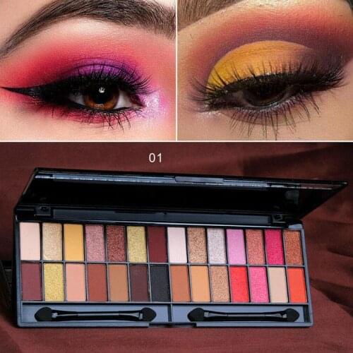 Cosmetic Matte Eyeshadow Pallet Cream Makeup Palette Shimmer Set Eyeshadow Matte Make Up Eye Shadow