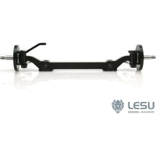 Metal LESU Non-powered Front Axle for 1/14 TAMIYA RC Tractor Truck DIY Model Dumper Car