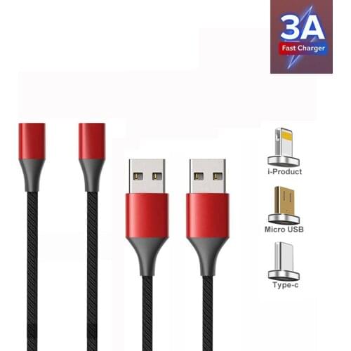 FAST Charging USB Micro Cable Magnet Cable For ZTE nubia Z5S mini NX403A data Cable For nubia Z5 Cord Magnetic Charger