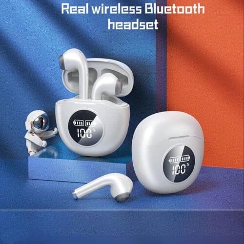 Mini Wireless Bluetooth-campatible Headphones Power Display HD Sound Sports Auriculares Earphones Headset Earbuds With Mic