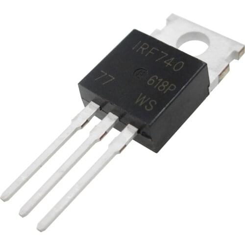 New 100pcs IRF740 IRF740N Power MOSFET N-Channel 10A 400V