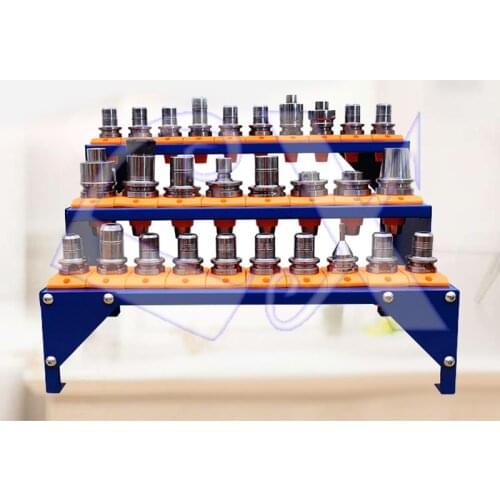 Cnc machining center BT30 BT40 tool holder tool tool storage rack tool holder step table tool holder CNC storage rack