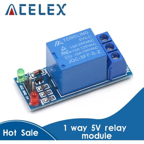 5V 1 One Channel Relay Module Low Level for SCM Household Appliance Control for arduino DIY Kit