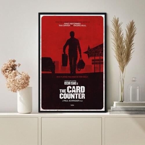 The Card Counter Movie Poster Canvas Print Art Wall Painting Home Decoration (No Frame)