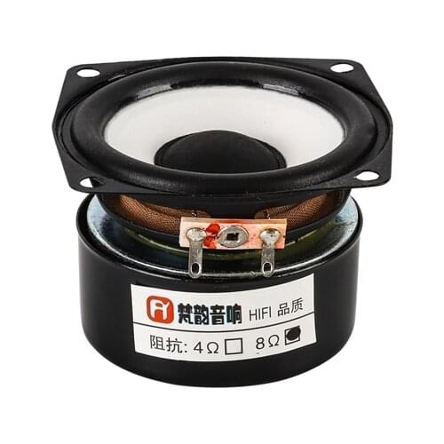 2pcs 2.5 inch speaker full frequency 2.5 inch fever full frequency speaker fever sound quality HIFI effect