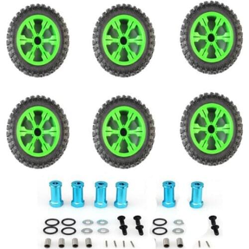 Wltoys 12628 Feiyue FY-06 1/12 RC Car Spare Parts upgrade large tires 6pcs/lot