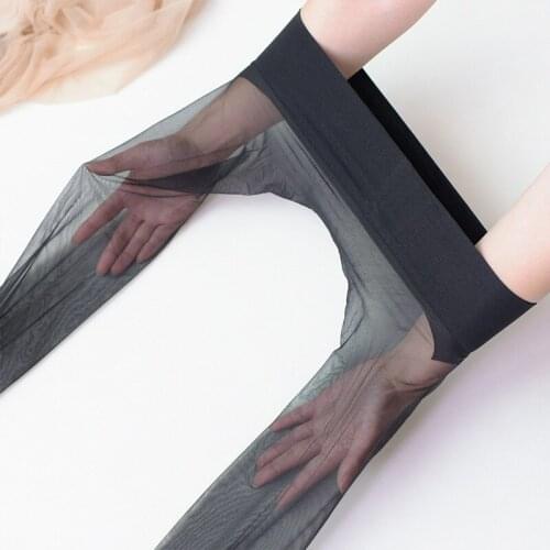 Women Imitation Silk Smooth Transparent thin Pantyhose And Seamless 360 Traceless Sexy Pantyhose Tights Designer 1pcs