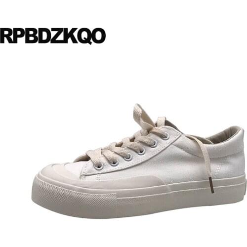 Leisure women china lace up round toe flats breathable white canvas shoes 2019 black trainers chinese designer sneakers casual