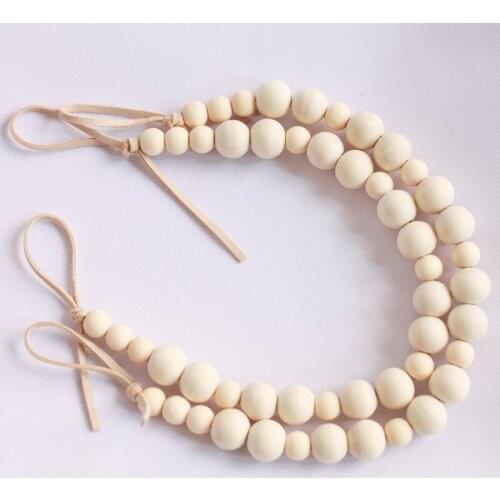 2 Pieces Handmade Beaded Curtains with Tassels Curtain Accessories Home Party Home Decoration Accessories