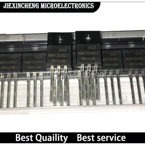 20PCS MBRF20100CT MBRF20100 20A100V TO220F New Original