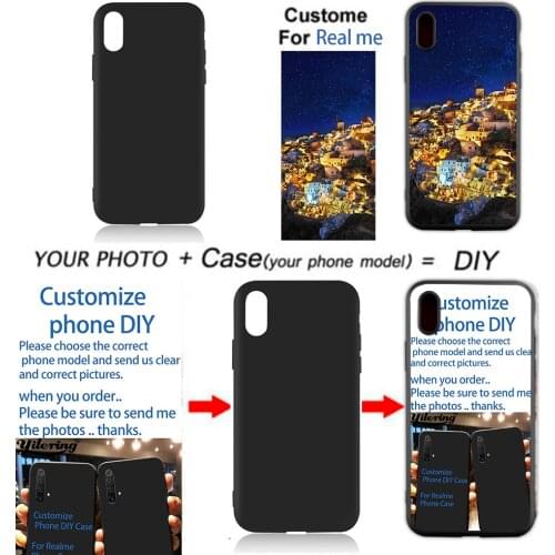 2021 Fashion gift DIY Photo Phone case for Realme C11 C12 C15 C17 C2 C3 X X2 XT X50 5 5S 6S 5i 6i 7i 5 Pro 6 7 X7 Pro Q 2 Case
