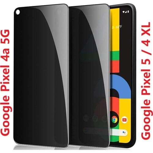 Anti Spy For Google Pixel 4a 5G Privacy HD Tempered Glass Film anti Glare Pixel 5 4 3a XL Screen Protector