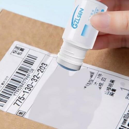 Leak-proof Protection Thermal Paper Information Identity Protection Correction Fluid PVC Stickers Multicolor Correction Tape