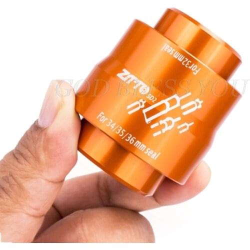 Mountain Bike Suspension Front Fork Oil Seal Dust Seal Installation Tool MTB Bicycle Shock Absorb Fork Dust Seal Driver