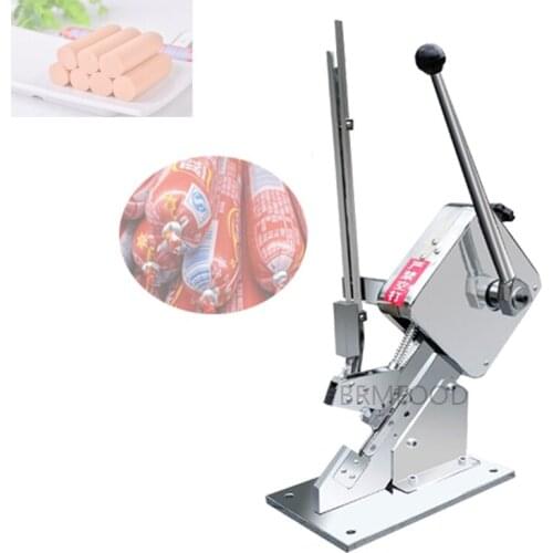 Commercial Sausage Tying Machine Sausage Knot Machine Sausage Sealing Machine