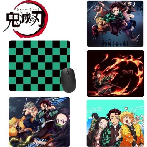 Demon Slayer Mouse Pad Anime Kimetsu No Yaiba HD Printing Keyboard Computer Mousepad Cosplay Props Accessories Gifts