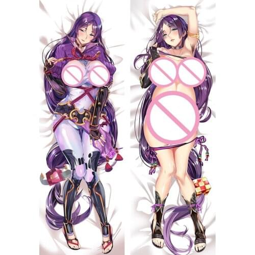 MMF fate/grand order FGO anime Characters minamoto no raikou & Ushiwakamaru saber nitocris & caster fate/extra body Pillowcase
