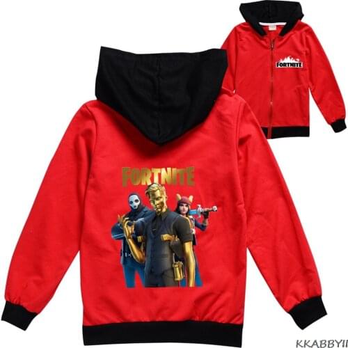 Fortnites Fashionable Spring Fall Casual Baby Boys And Girls Hooded Sports Long Sleeved Cardigans