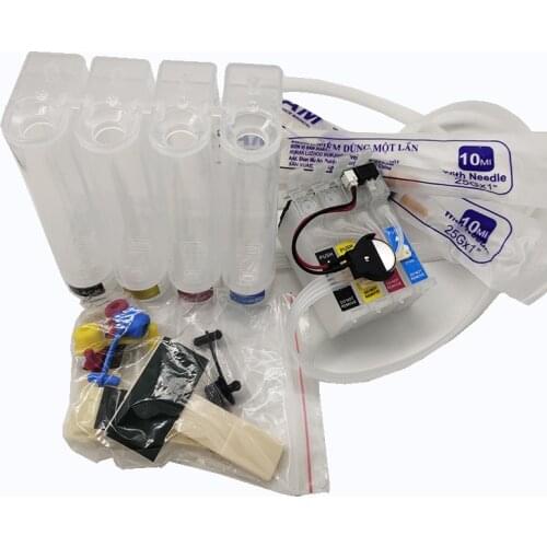 Einkshop 1x set T502XL t502 502XL CISS with ARC Chip Kompatibel for epson XP-5100 xp-5105 WF-2860 WF- 2865 drucker