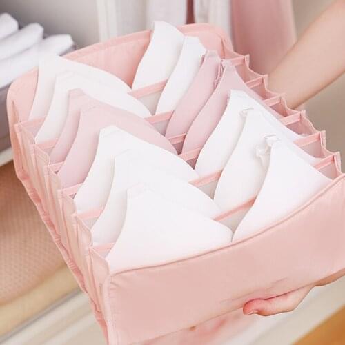 Underwear Jeans Socks Bra Leggings Organizer with Compartments Socks Clothes Underpants Organizer Drawers Divider Storage Box