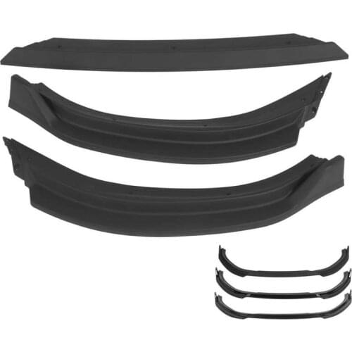 Front Bumper Lip K·SEEK DESIGN Front Bumper Splitter Lip Diffusers Fit for Mk6 AW Standard 2018-2021 Bumper Diffuser