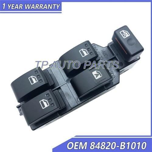 Electric Power Window Master Switch OEM 84820-B1010 84820B1010 Compatible With Toyota