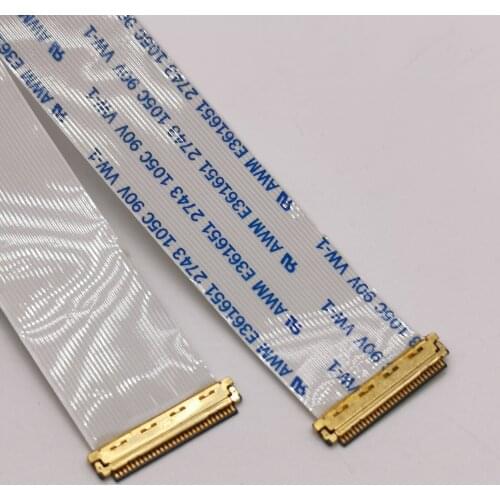 EDP I-PEX20454-040T 20453 0.5mm pitch 30Pin with the opposite direction 300mm 105C 90V LCD LVDS FFC Cable