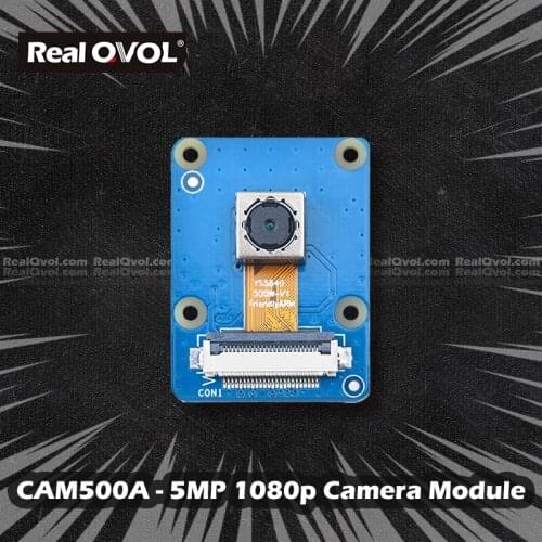 RealQvol CAM500A High Definition Camera 5M Pixel 2592x1944 Image Sizes,support AFC AWB AEC Etc 720P Video Recording 24pin FPC