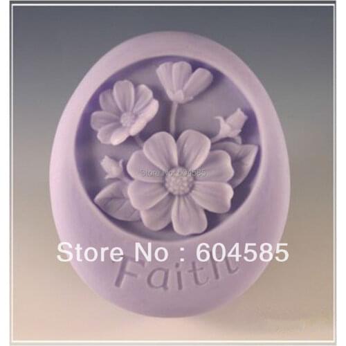 Flower Faith 50088 Craft Art Silicone Soap mold Craft Molds DIY Handmade soap molds