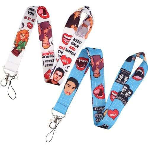 The Vampire Classical Style Lanyard keys The 90s Phone Working Badge Holder Neck Straps With Phone Hang Ropes webbings ribbons