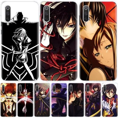 Code Geass Lelouch Phone Case for Xiaomi Redmi Note 10 9 9S 8 8T 7 9A 9C 8A 7 7A 6A S2 K20 K30 Pro Fashion Cover Capa