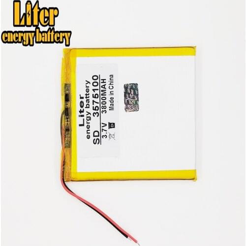 3800mAh domestic Tablet PC 7 inch 8 inch 9inch 3575100 built-in 3.7V polymer lithium battery