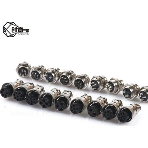GX16 4 core aviation Joints connector Aviation plug socket 20pcs