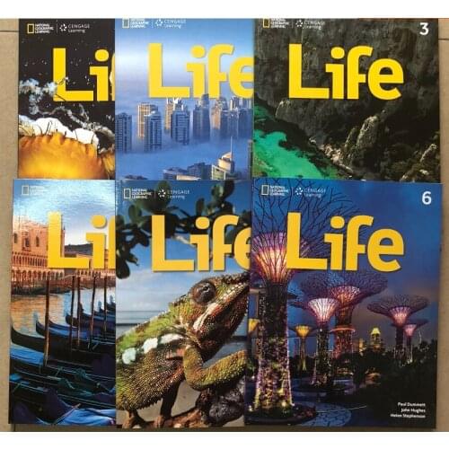 5-12 year Childrens English story book Life english picture book help child be reader early education book 6pc/set