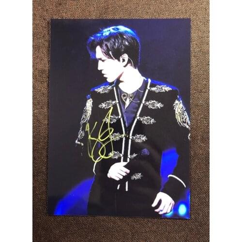 Dimash Kudaibergen autographed signed photo 5*7 inches authentic freeshipping 69E09