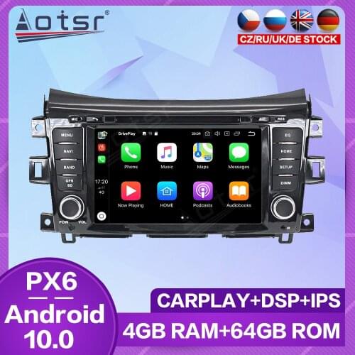 For NISSAN NP300 Navara 2014 2015 2016 2017 2018 Car Multimedia DVD Player Android Radio Audio HD Screen GPS Navigation Carplay